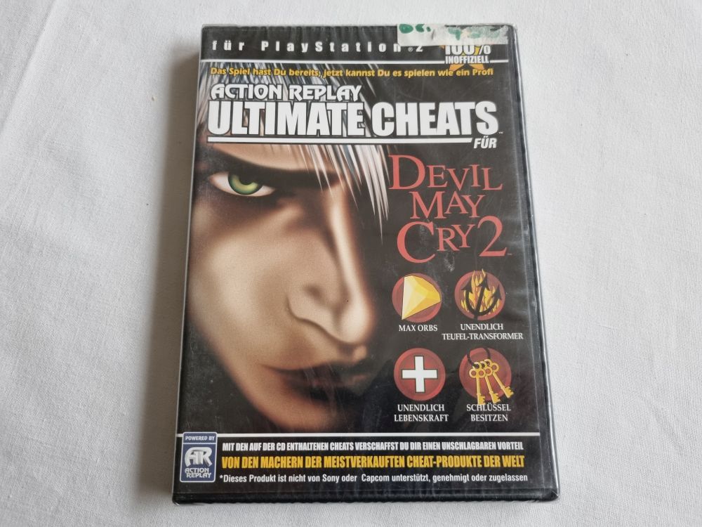 PS2 Action Replay Ultimate Cheats für Devil May Cry 2 - zum Schließen ins Bild klicken