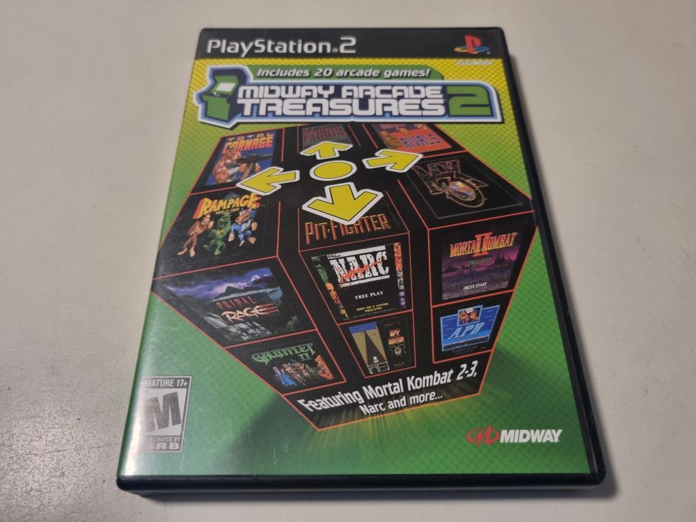 PS2 Midway Arcade Treasures 2 - zum Schließen ins Bild klicken