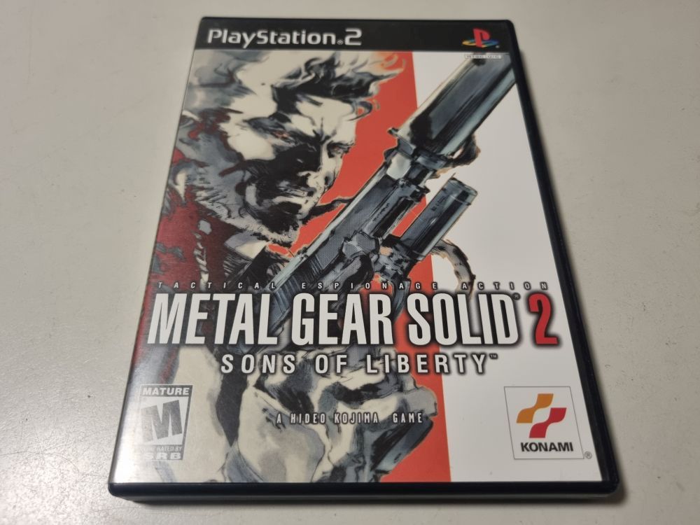 PS2 Metal Gear Solid 2: Sons of Liberty - zum Schließen ins Bild klicken