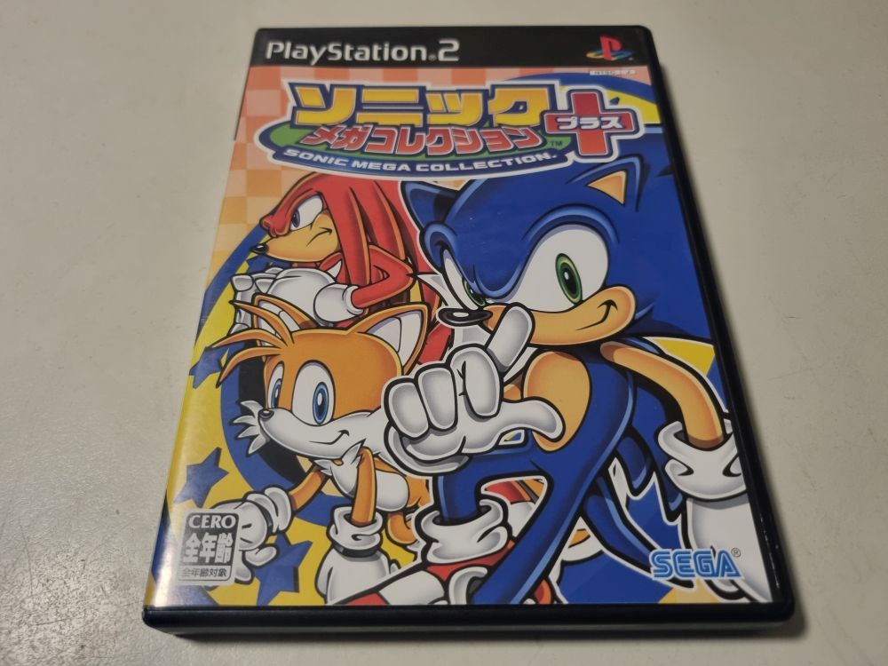 PS2 Sonic Mega Collection Plus - zum Schließen ins Bild klicken