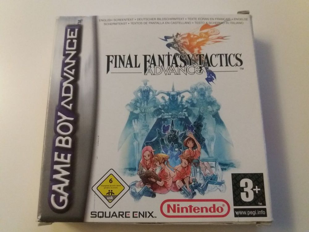 Gba Final Fantasy Tactics Advance Neu6 29 99 Retrogamecollectorheaven English Version