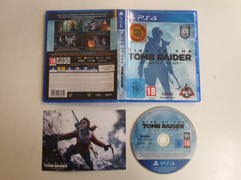 PS4 Rise of the Tomb Raider - 20-Jähriges Jubiläum - Click Image to Close