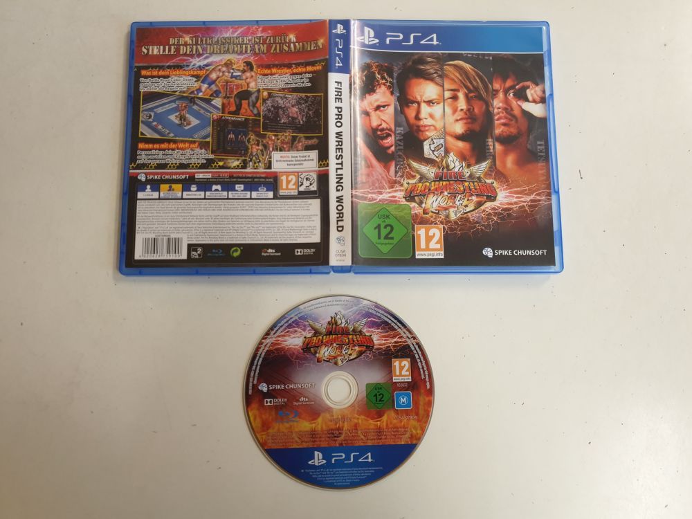 PS4 Fire Pro Wrestling World - zum Schließen ins Bild klicken