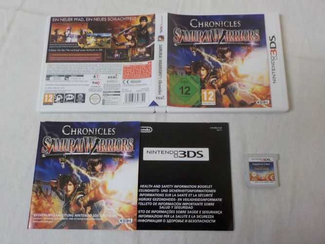 3DS Samurai Warriors Chronicles - zum Schließen ins Bild klicken