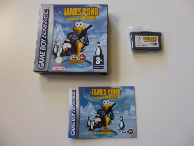 GBA James Pond: Codename Robocod ITA - zum Schließen ins Bild klicken