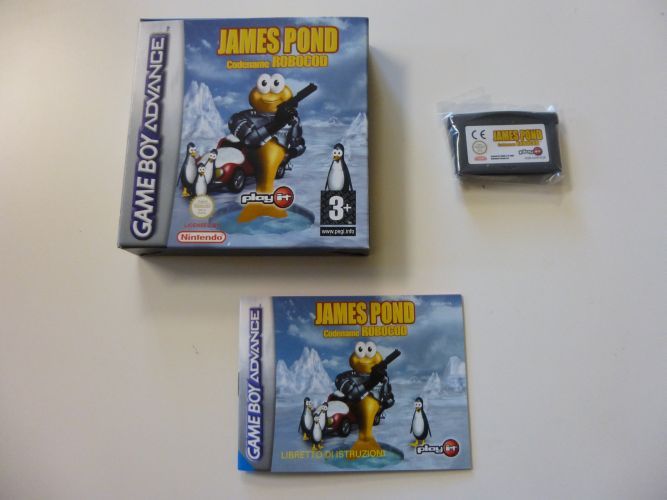 GBA James Pond: Codename Robocod ITA - zum Schließen ins Bild klicken