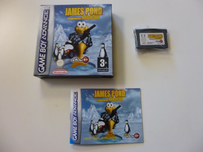 GBA James Pond: Codename Robocod ITA - zum Schließen ins Bild klicken