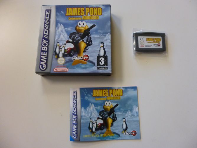 GBA James Pond: Codename Robocod ITA - zum Schließen ins Bild klicken