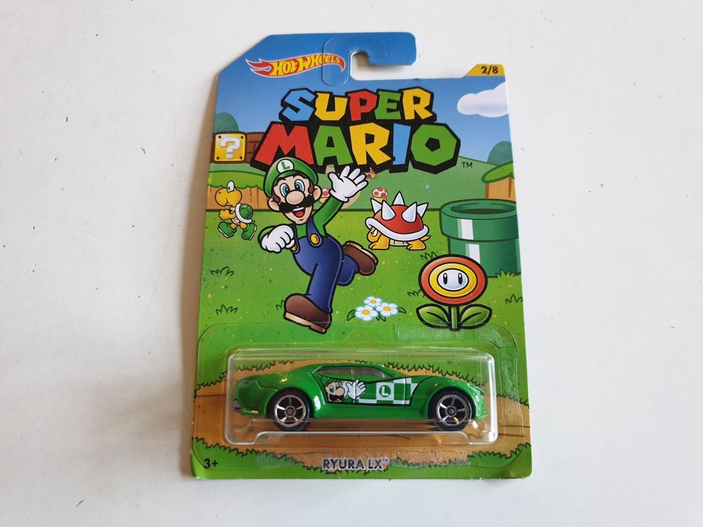 (Bild für) Super Mario Hot Wheels - Luigi - zum Schließen ins Bild klicken