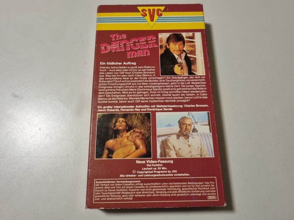 VHS The Danger Man [79864] - €2.99 - RetroGameCollectorHeaven