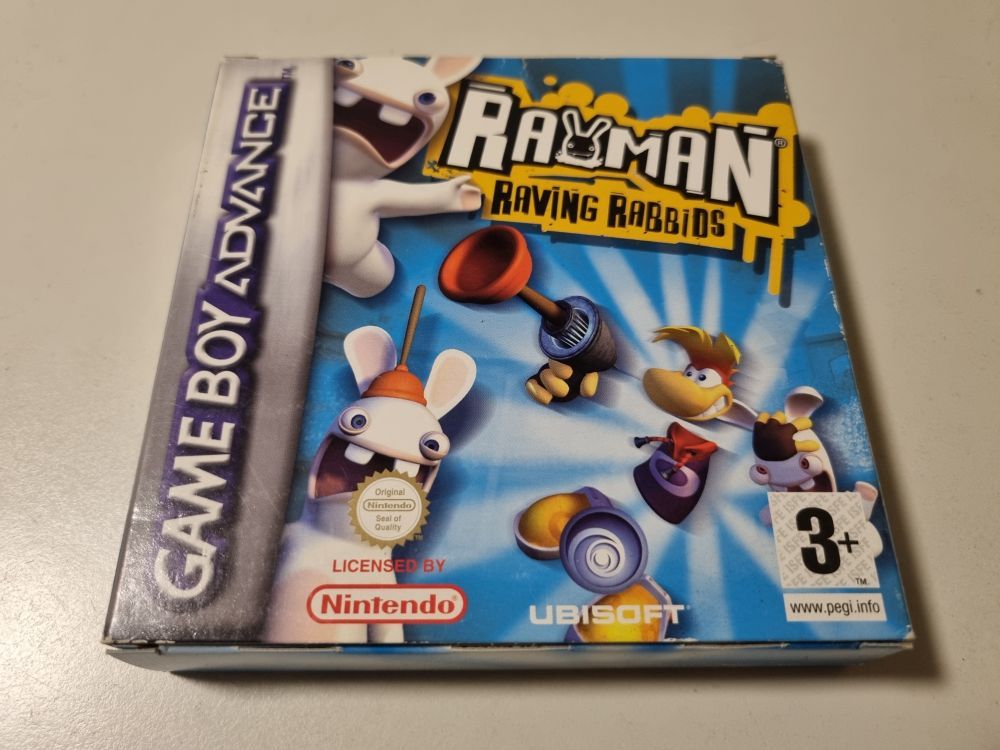 (Bild für) GBA Rayman - Raving Rabbids UKV - zum Schließen ins Bild klicken