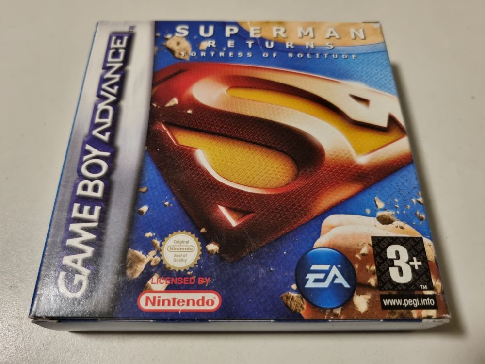 (Bild für) GBA Superman Returns - Fortress of Solitude HOL - zum Schließen ins Bild klicken