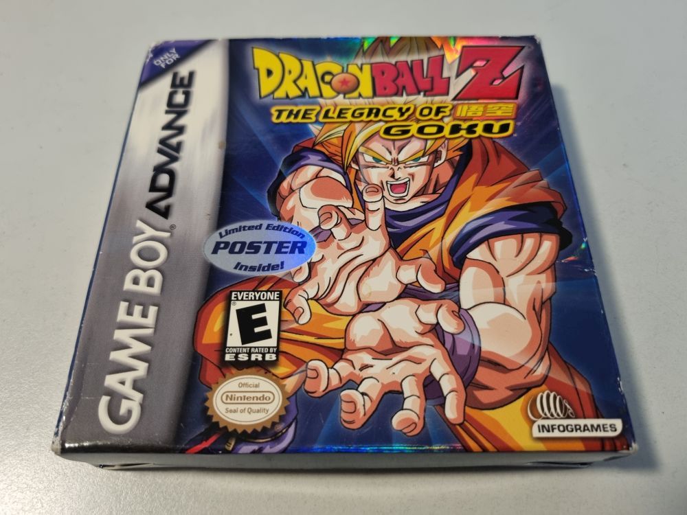 GBA Dragon Ball Z - The Legacy of Goku USA - zum Schließen ins Bild klicken