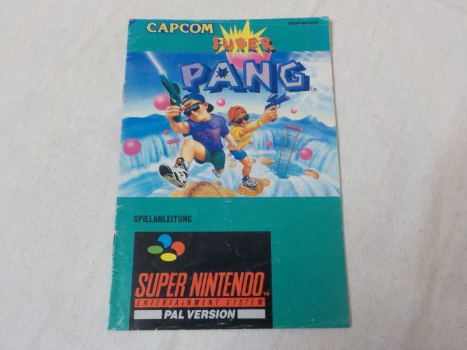 (Bild für) SNES Super Pang NOE Anleitung - zum Schließen ins Bild klicken