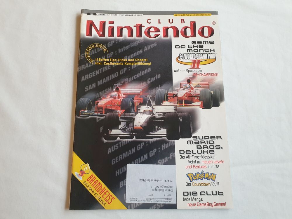 Club Nintendo 3/1999 [64740] - € - RetroGameCollectorHeaven - deutsche  Version