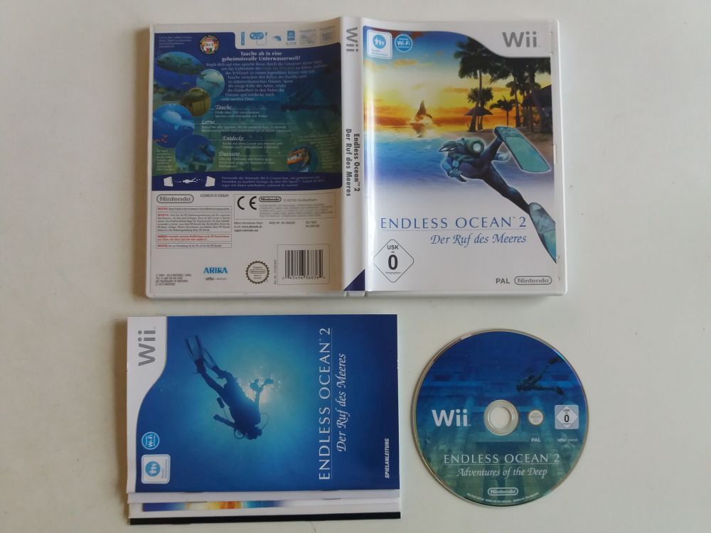 Wii Endless Ocean 2 Der Ruf des Meeres NOE - zum Schließen ins Bild klicken