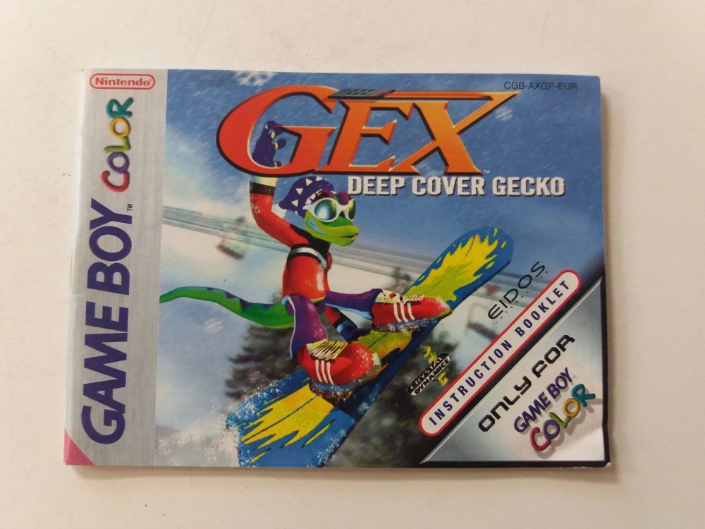 (Bild für) GBC Gex Deep Cover Gecko EUR Anleitung - zum Schließen ins Bild klicken