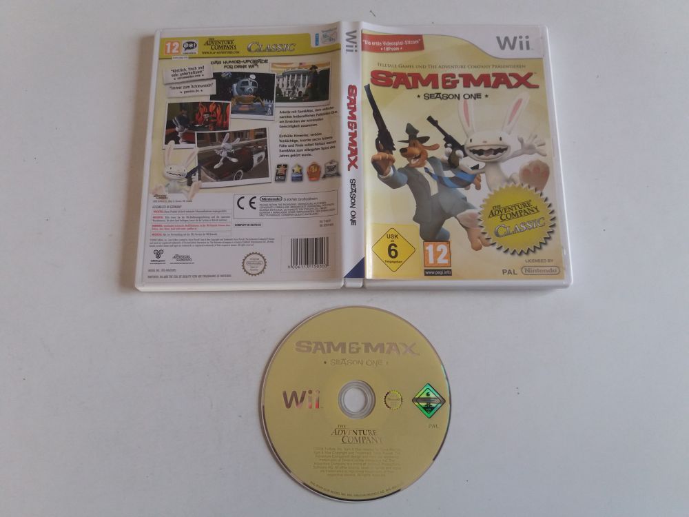 (Bild für) Wii Sam & Max Season One NOE - zum Schließen ins Bild klicken