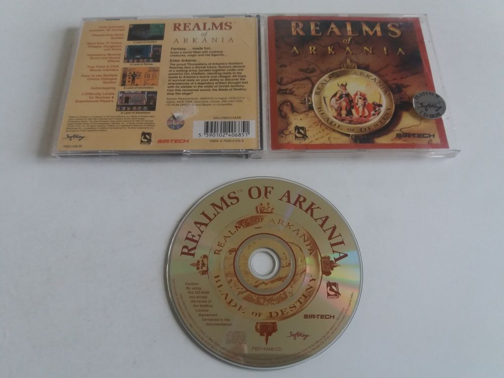 (Bild für) PC Realms of Arkania - Blade of Destiny - zum Schließen ins Bild klicken