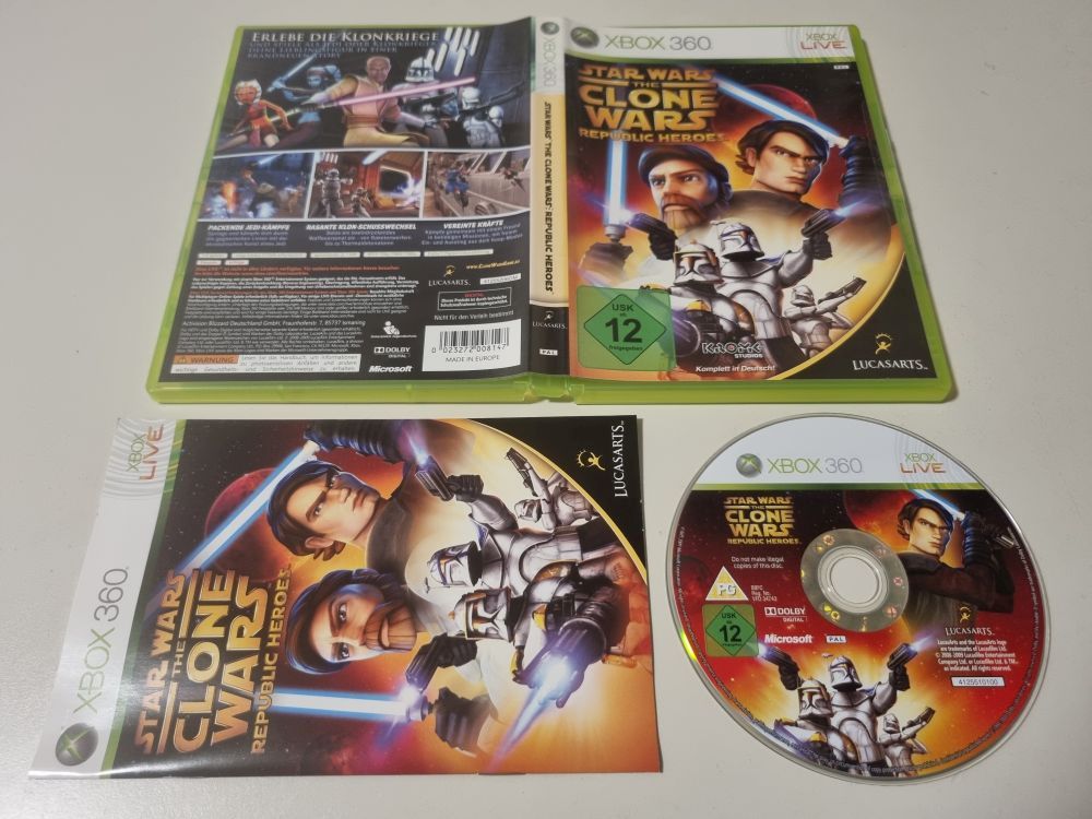 Star wars the clone sale wars republic heroes xbox 360