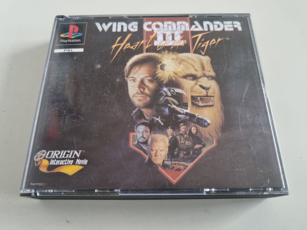 (Bild für) PS1 Wing Commander III - zum Schließen ins Bild klicken