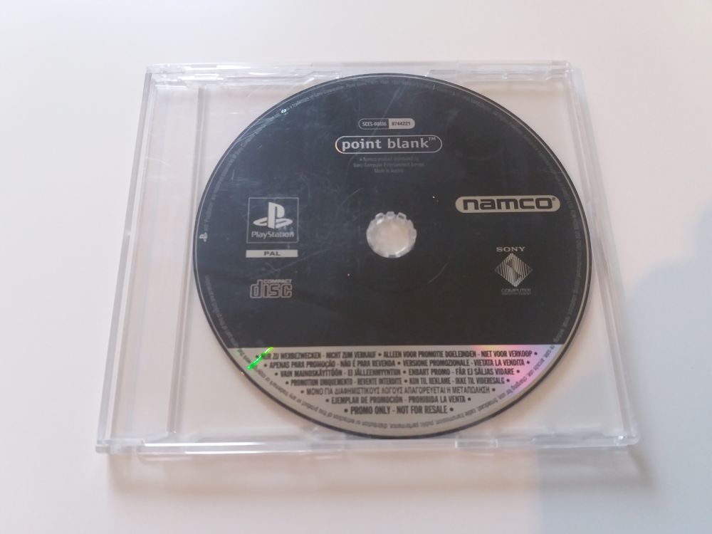 PS1 Point Blank Promo version - zum Schließen ins Bild klicken