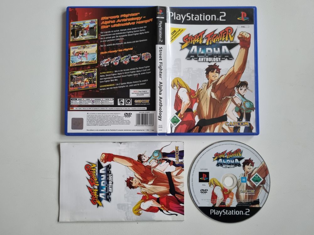 PS2 Street Fighter Alpha Anthology - zum Schließen ins Bild klicken