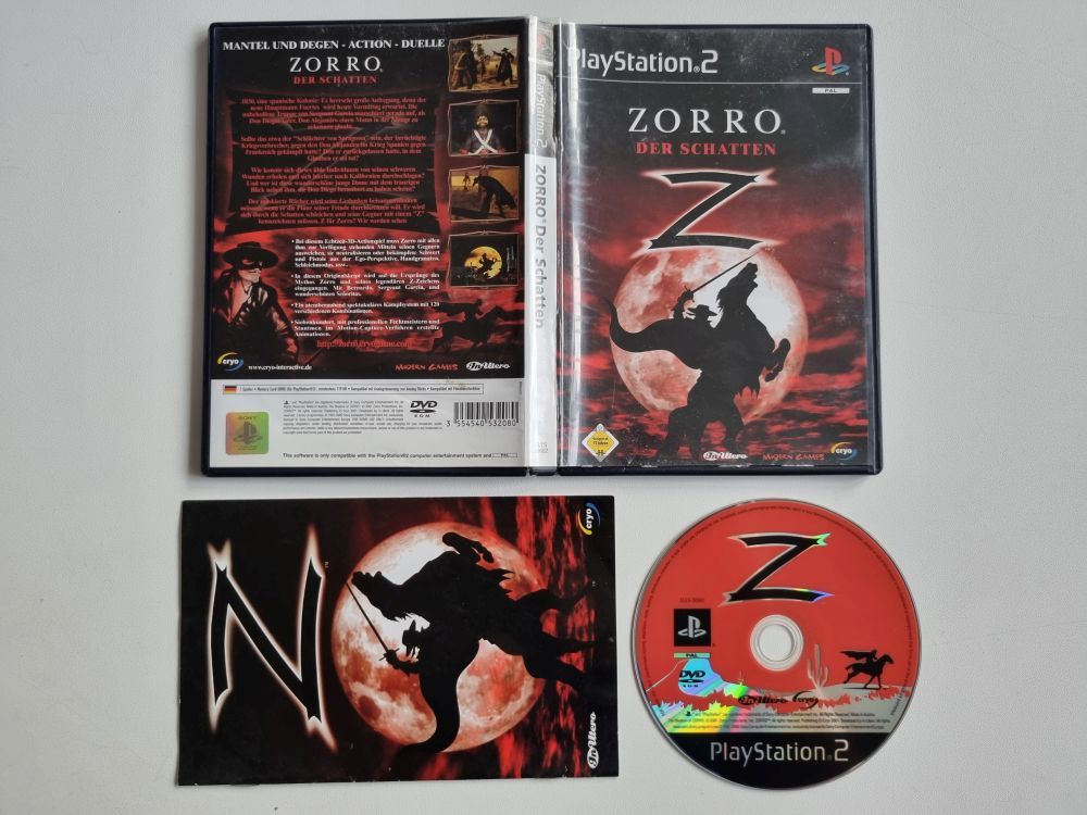 PS2 Zorro - Der Schatten - zum Schließen ins Bild klicken