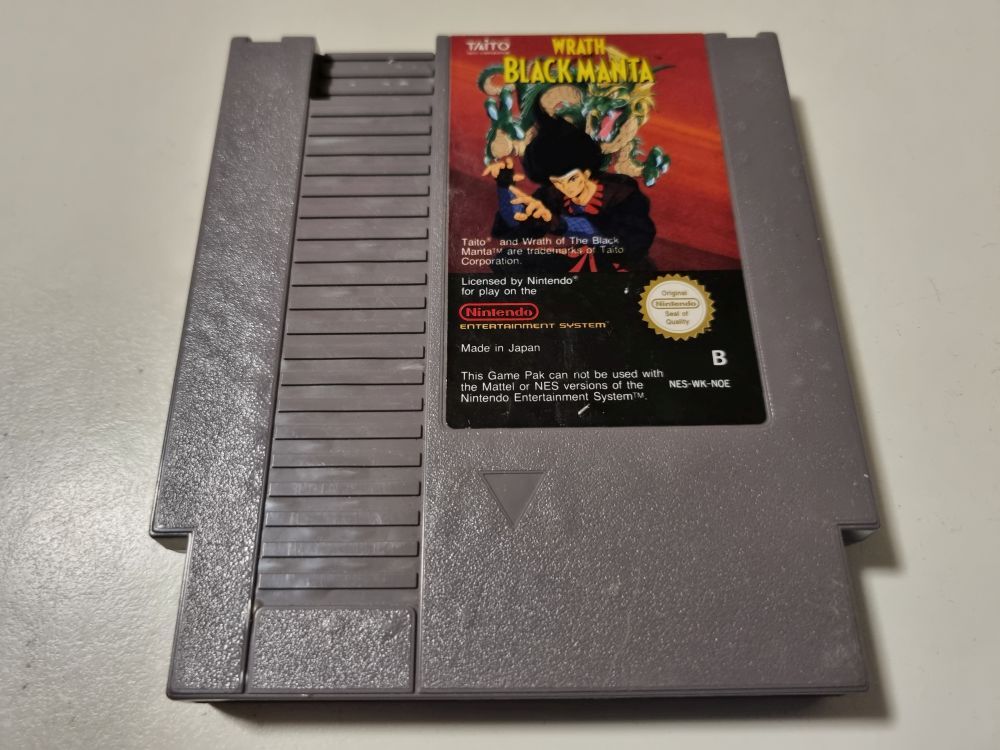 NES Wrath of the Black Manta NOE - Click Image to Close