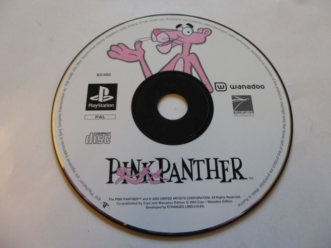 (Bild für) PS1 Pink Panther Die verrückte Verfolgungsjagd - zum Schließen ins Bild klicken
