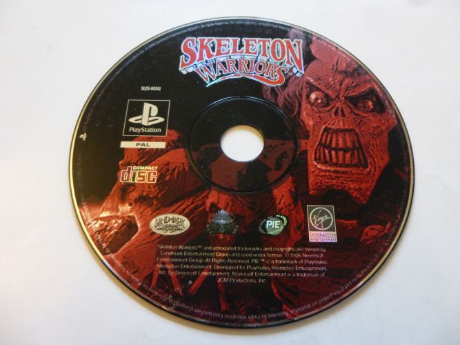 (Bild für) PS1 Skeleton Warriors - zum Schließen ins Bild klicken