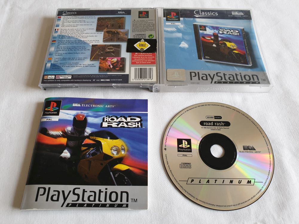 (Bild für) PS1 Road Rash - zum Schließen ins Bild klicken