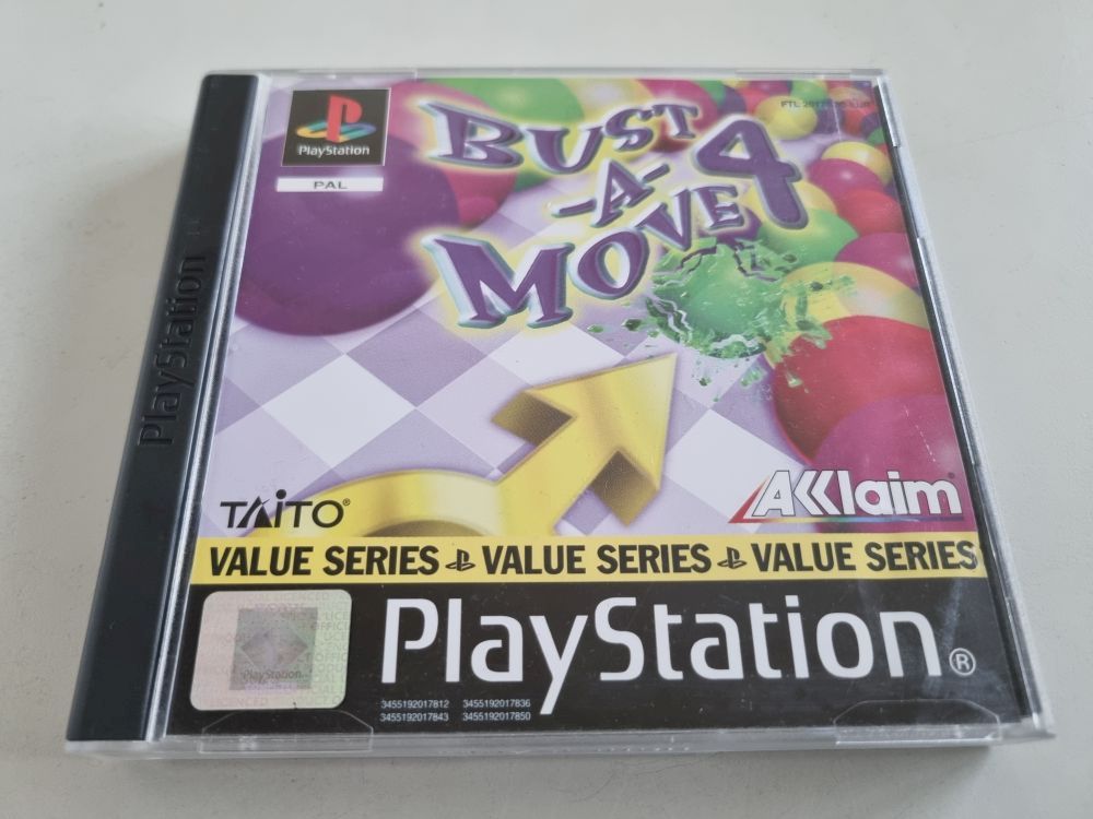 (Bild für) PS1 Bust-A-Move 4 - zum Schließen ins Bild klicken