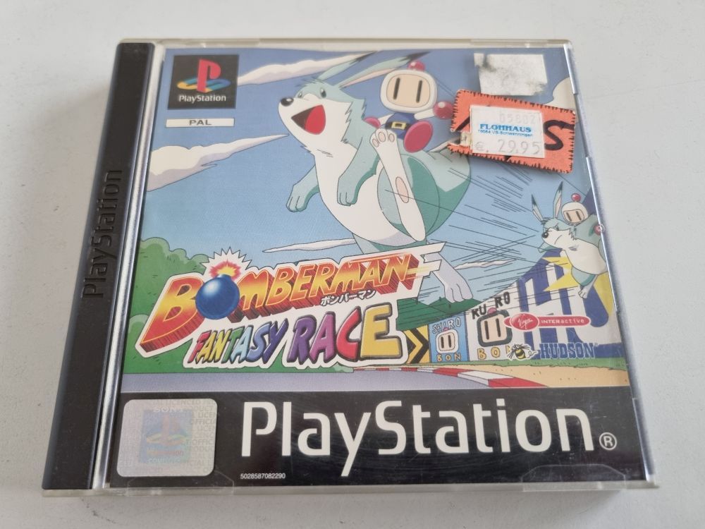 (Bild für) PS1 Bomberman - Fantasy Race - zum Schließen ins Bild klicken