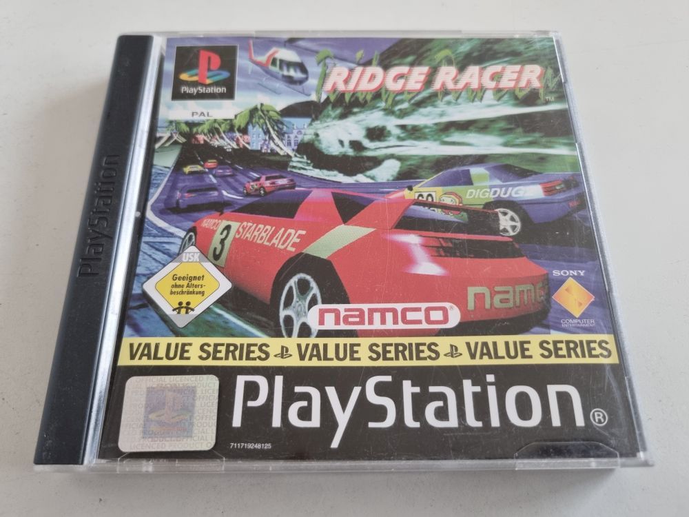 (Bild für) PS1 Ridge Racer - zum Schließen ins Bild klicken