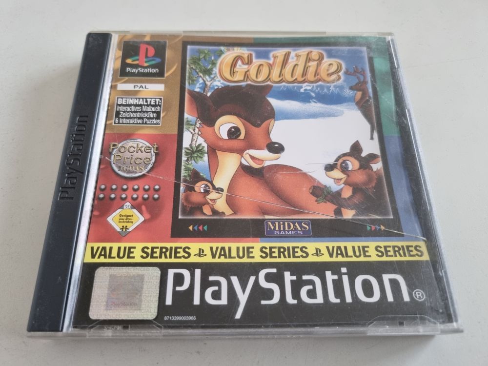 (Bild für) PS1 Goldie - zum Schließen ins Bild klicken