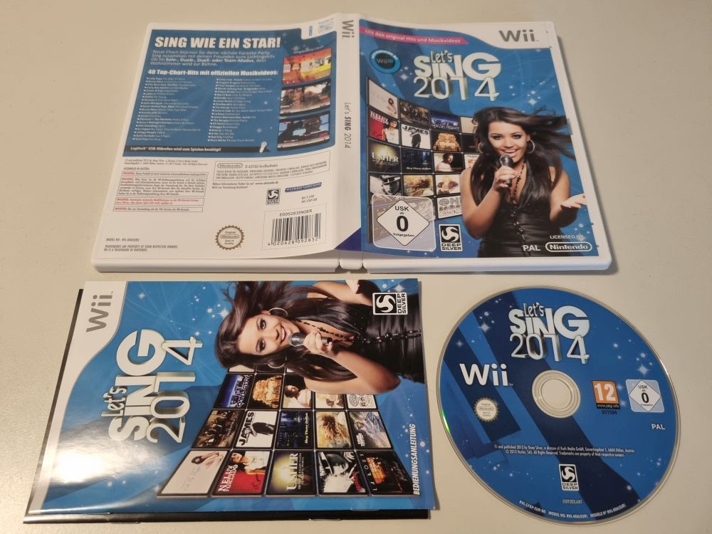 (Bild für) Wii Let's Sing 2014 GER - zum Schließen ins Bild klicken