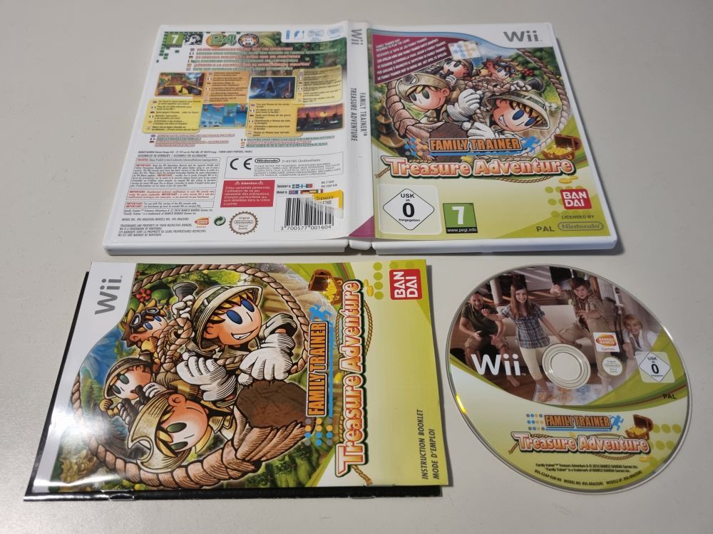 Wii Family Trainer - Treasure Adventure EUR - zum Schließen ins Bild klicken