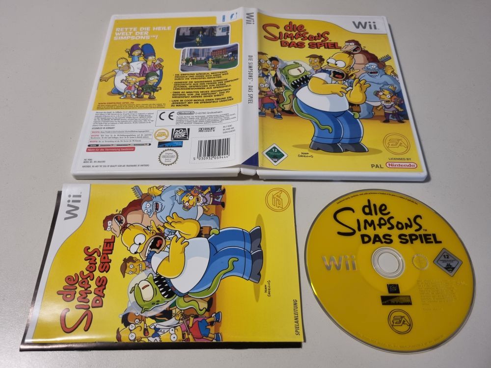 (Bild für) Wii Die Simpsons - Das Spiel NOE - zum Schließen ins Bild klicken