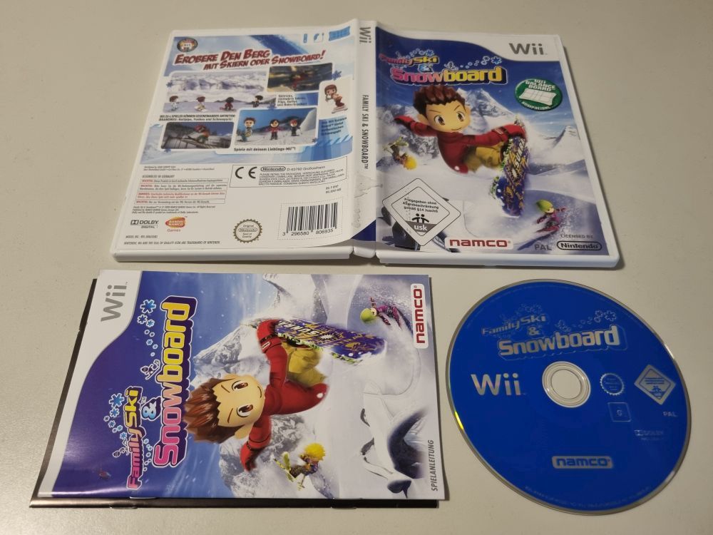(Bild für) Wii Family Ski & Snowboard NOE - zum Schließen ins Bild klicken