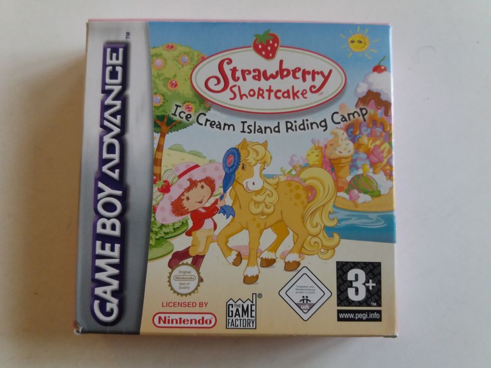 (Bild für) GBA Strawberry Shortcake Ice Cream Island Riding Camp EUR - zum Schließen ins Bild klicken