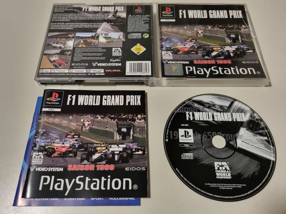 (Bild für) PS1 F1 World Grand Prix - zum Schließen ins Bild klicken