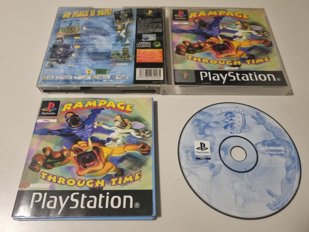 (Bild für) PS1 Rampage - Through Time - zum Schließen ins Bild klicken