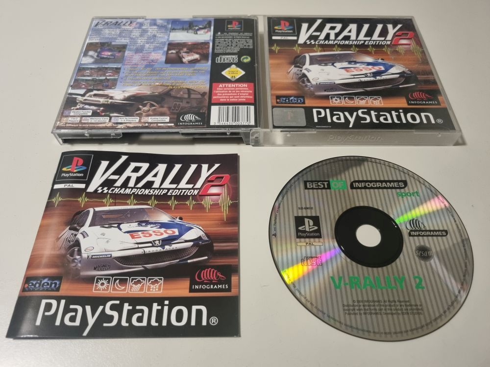 (Bild für) PS1 V-Rally 2 - Championship Edition - zum Schließen ins Bild klicken