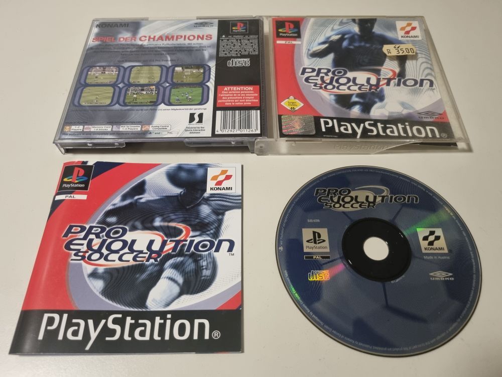 (Bild für) PS1 Pro Evolution Soccer - zum Schließen ins Bild klicken