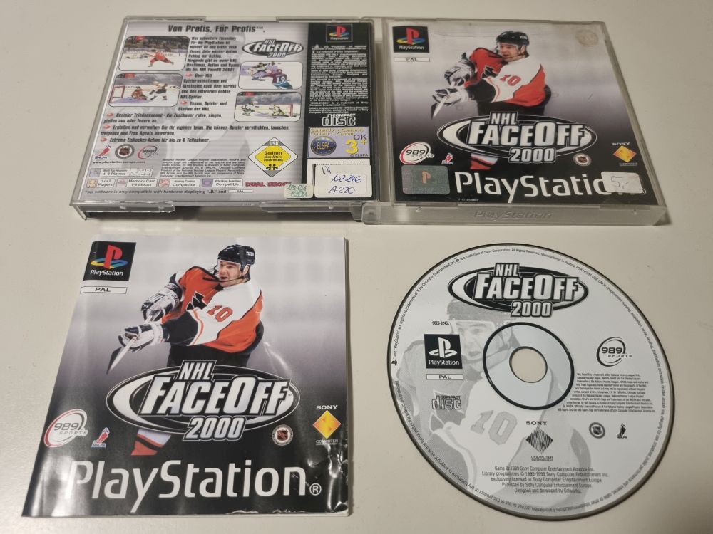 (Bild für) PS1 NHL Face Off 2000 - zum Schließen ins Bild klicken
