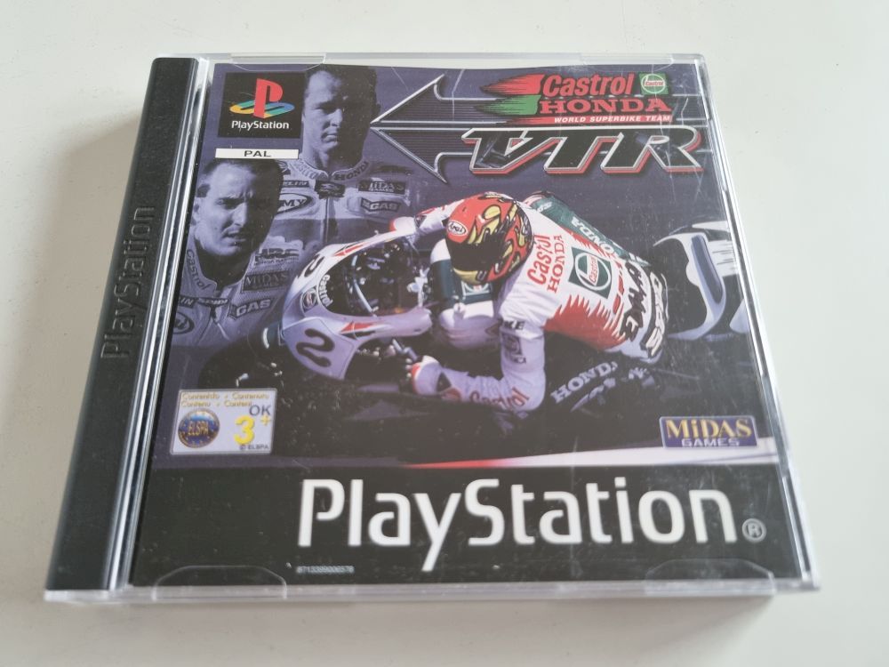 (Bild für) PS1 Castrol Honda VTR - zum Schließen ins Bild klicken