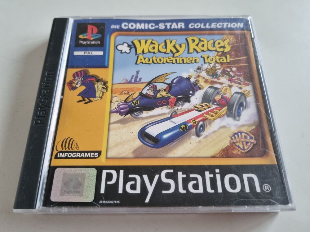 (Bild für) PS1 Wacky Races - Autorennen total - zum Schließen ins Bild klicken