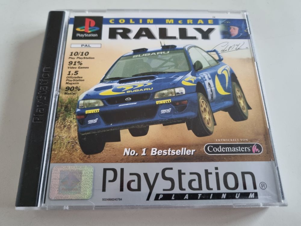 (Bild für) PS1 Colin McRae Rally - zum Schließen ins Bild klicken