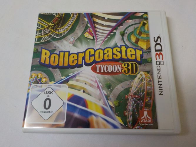 (Bild für) 3DS Rollercoaster Tycoon 3D GER - zum Schließen ins Bild klicken
